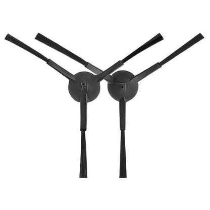 For Tikom L9000 / Lubluelu SL60 Sweeping Robot 2 Main Brushes + 6 Side Brushes + 6 Filters + 6 Rags Accessories Set