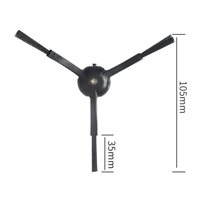 2Pcs Side Brush Replacement For Roborock P10 / P10s PRO / Qrevo Master / V20 / Qrevo Slim Sweeping Robot