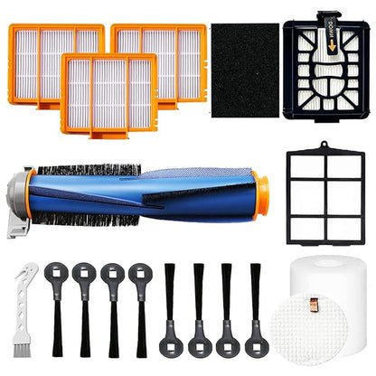 Replacement Parts for Shark AI AV2501S AV2501AE RV2502AE RV2520AOUS AV2510AOUS AV2511AE RV2610WA AV2610WA Main Brush /  Filter / Side Brush
