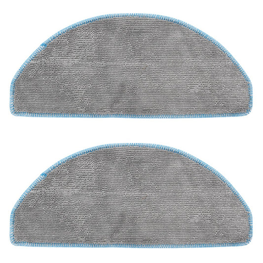 2Pcs for Xiaomi Mijia 3C Ultra / iRobot Roomba 105 Combo / Essential / Eufy L50 / L60 / G50 Sweeping Robot Rag Replacement Cleaning Cloth