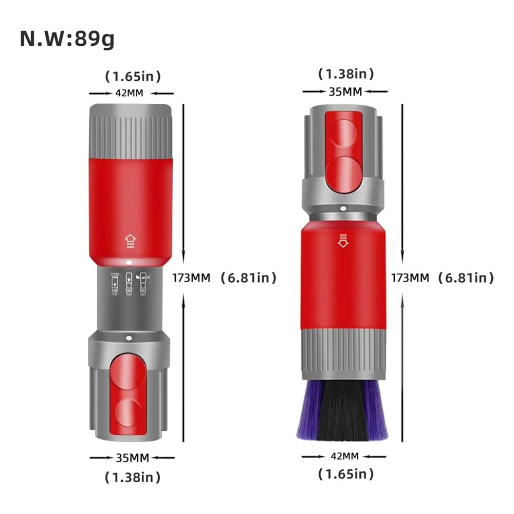 Ultra Fine Soft Bristles Brush for Dyson V11 / V10 / V8 / V7 Vacuum Cleaner Dust Removal Cleaning Tool