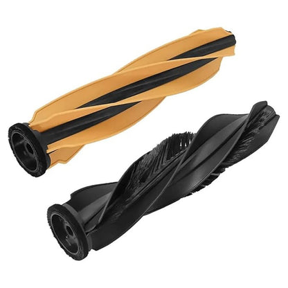 1 Pair For Dreame X50 Ultra / L50 Ultra / L40s Pro Ultra / X50 Master Vacuum Cleaner Roller Brush Set Deep Cleaning Replacement Parts