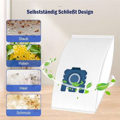 8Pcs Dust Bag for Miele C1 / C2 / C3 / S2 / S5 / S8 / S227 / S240 / S270 / S280 Vacuum Cleaner Dust Collect Bag Replacement Part