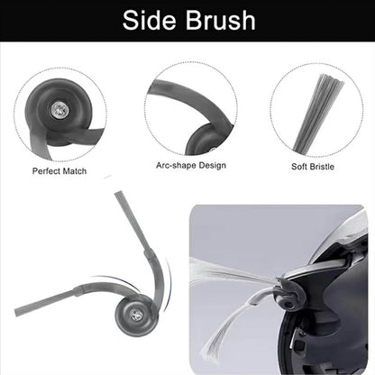 2PCS Side Brushes For Roborock P20 Pro / G30 / G20S Ultra / Qrevo Edge / Qrevo Curv Replacement Parts Vacuum Cleaner Accessories