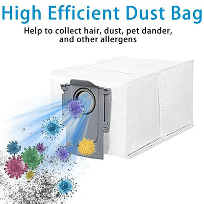 Dust Bags For Roborock T7S / T7S+ /  G20 / G10 / G10S / G10S Pro /  G10S Pure / S7 /  S7 Max / S70 / S75 Robot Vacuum Cleaner Accessories