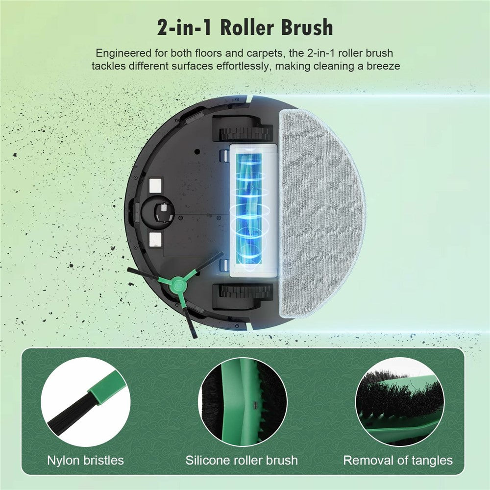 For Xiaomi Mijia 3C Ultra / iRobot Roomba 105 Combo / iRobot Y01420 / iRobot 00120 / iRobot 00110 Vacuum Cleaner Replacement Mop Cloth