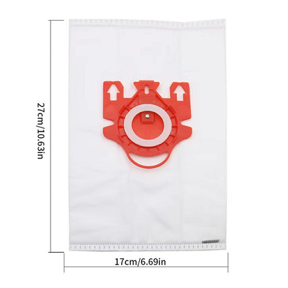 5Pcs / Set Self-Sealing Dust Bags for Miele S227 / S240 / S270 / S280 / S400 Vacuum Cleaner Replacement Parts