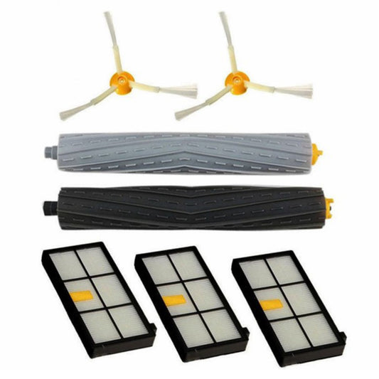 7Pcs Replacement Parts Kit for iRobot Roomba 980 / 960 / 880 / 870 / 800 Main Brush Side Brush Filter Set