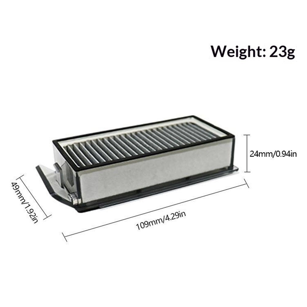 2Pcs For Dreame X50 Pro Robot Vacuum Filter HEPA Dust Filter Replacement Parts