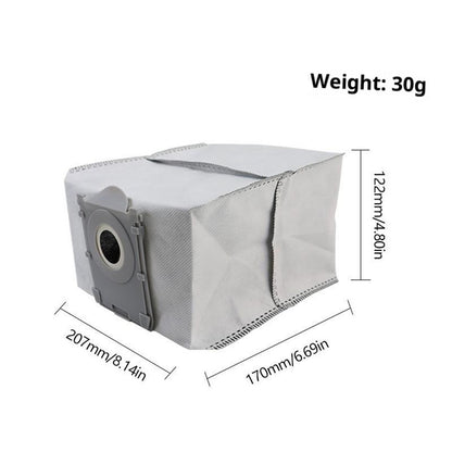 Dust Bag for Ecovacs Deebot T50 Pro / X8 Pro / T80 / X9 Robot Vacuum Antibacterial Dust Pouch Replacement