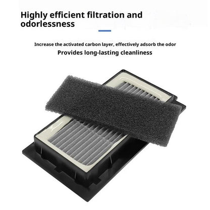 For Ecovacs Deebot T50 Pro Robot Vacuum Filter Replacement HEPA Air Filter