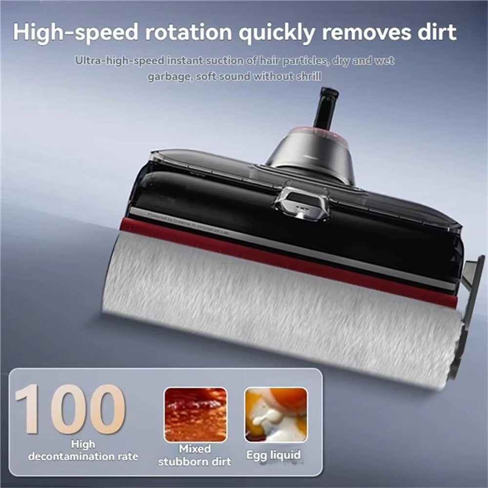For Dreame T60  /  T60 Ultra Vacuum Cleaner Roller Brush with Detachable Handle Replacement Part
