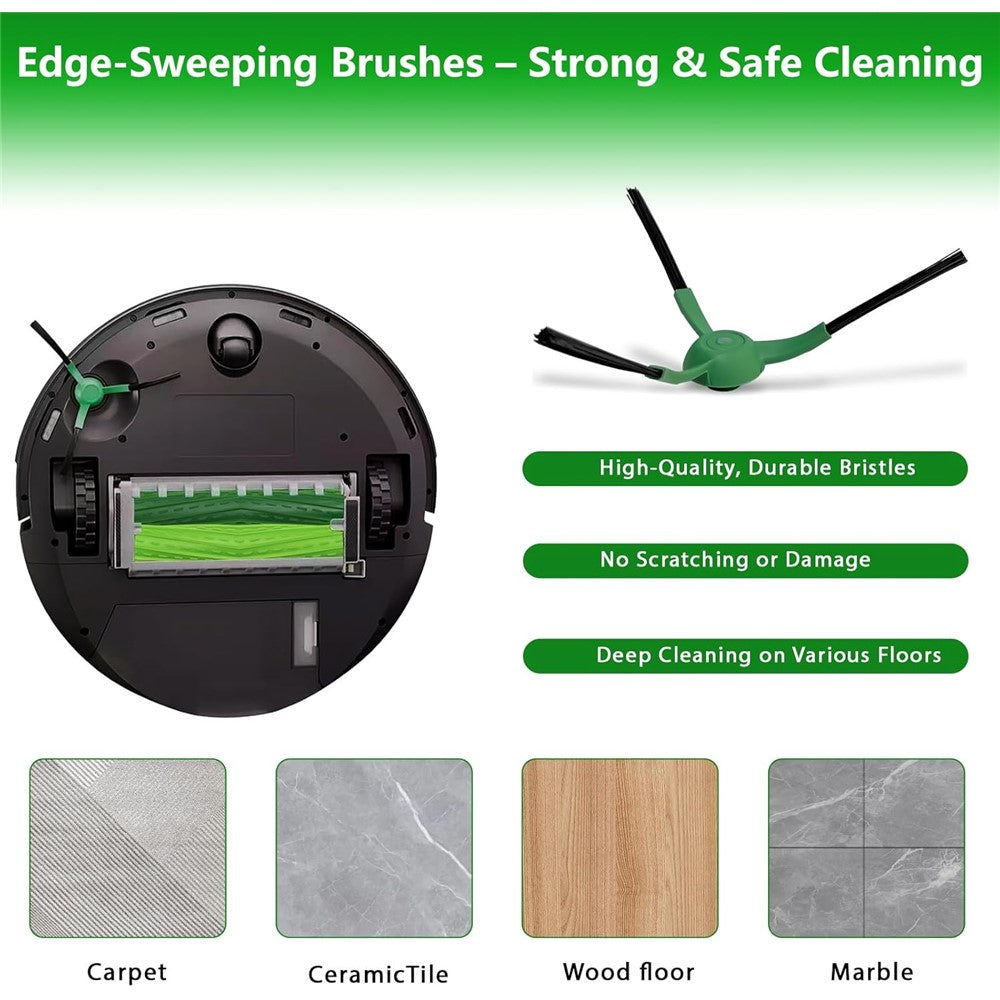 For iRobot Roomba Max 705 Vac / Plus 504 Vac Side Brush Edge Sweeping Brush Vacuum Cleaner Replacement Part