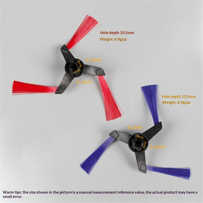 2Pcs For Dyson Spot+Scrub Ai Robot Vacuum Side Brush Edge Cleaning Replacement Parts