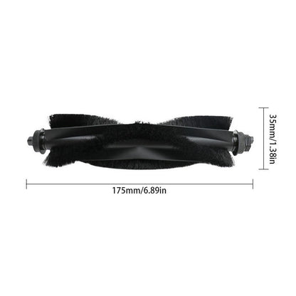 For Eufy Clean L50 Robot Vacuum Main Brush V-shaped Roller Brush Replacement ABS Nylon Bristles