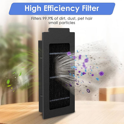 JUNSUNMAY 4Pcs HEPA Filter for Ecovacs Deebot T50 Pro  /  T50 Max  /  T50 Omni  /  T50 Pro Omni Robot Vacuum Replacement Parts