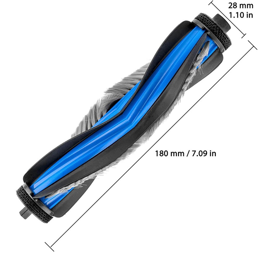 JUNSUNMAY 2Pcs Main Brush for Ecovacs Deebot T50 Pro  /  T50 Max  /  T50 Omni  /  T50 Pro Omni Robot Vacuum Roller Brush