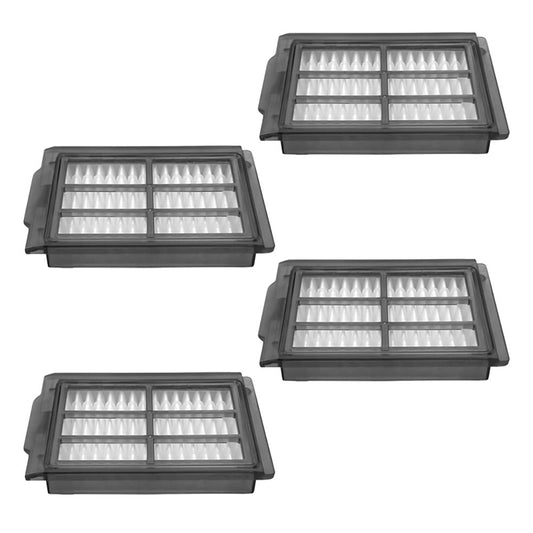 JUNSUNMAY 4Pcs For iRobot Roomba Plus 505 Combo  /  405 Combo Robot Vacuum HEPA Filter Replacement