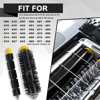 JUNSUNMAY 1 Set Main Brush for iRobot Roomba 610 / 620 / 630 / 650 / 660 Robot Vacuum Replacement Replacement