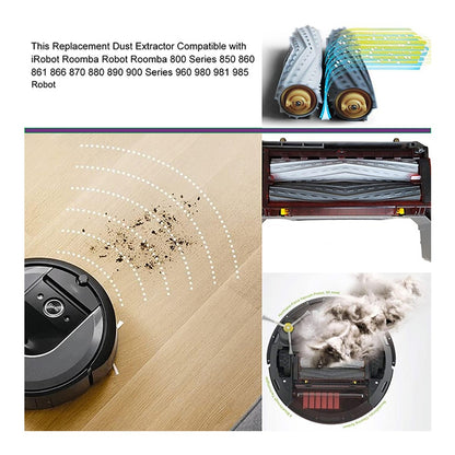 JUNSUNMAY 2 Sets Main Brush for iRobot Roomba 860 / 870 / 880 / 960 / 980 Robot Vacuum Replacement Part