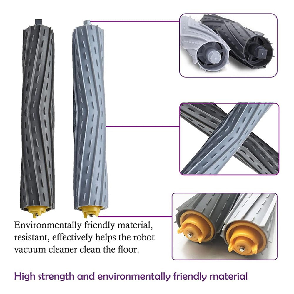 JUNSUNMAY 2 Sets Main Brush for iRobot Roomba 860 / 870 / 880 / 960 / 980 Robot Vacuum Replacement Part
