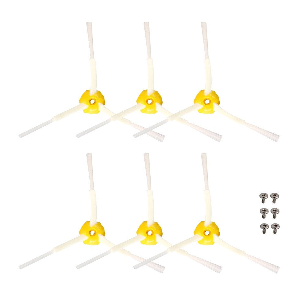 JUNSUNMAY 6Pcs Nylon Bristles Side Brush for iRobot Roomba 700 / 770 / 780 / 790 Robot Vacuum Replacement Parts