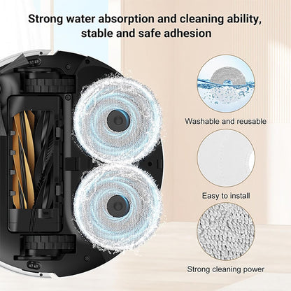 JUNSUNMAY 18Pcs  /  Set Robot Vacuum Accessories Kit for Dreame X50 Ultra Complete  /  L40S Pro Ultra  /  L40s Ultra with Main Brush Mop Pad Filter Dust Bag