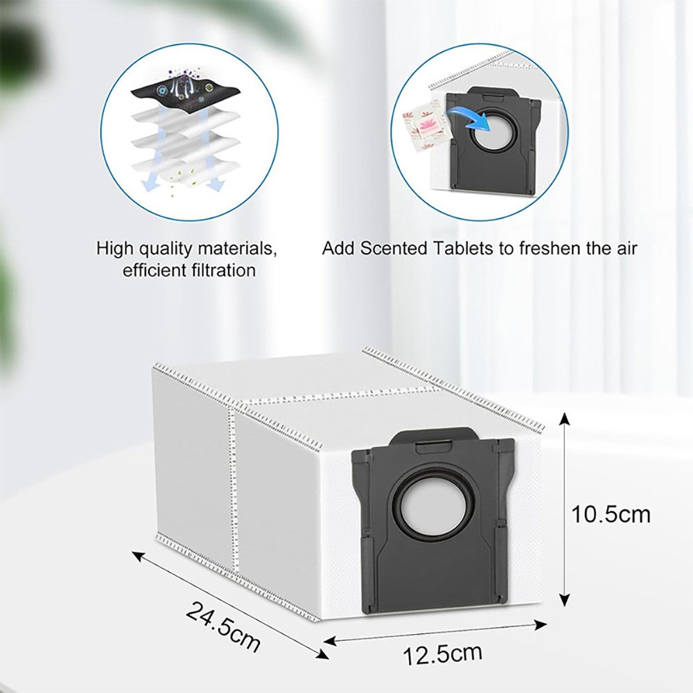 JUNSUNMAY 18Pcs  /  Set Robot Vacuum Accessories Kit for Dreame X50 Ultra Complete  /  L40S Pro Ultra  /  L40s Ultra with Main Brush Mop Pad Filter Dust Bag