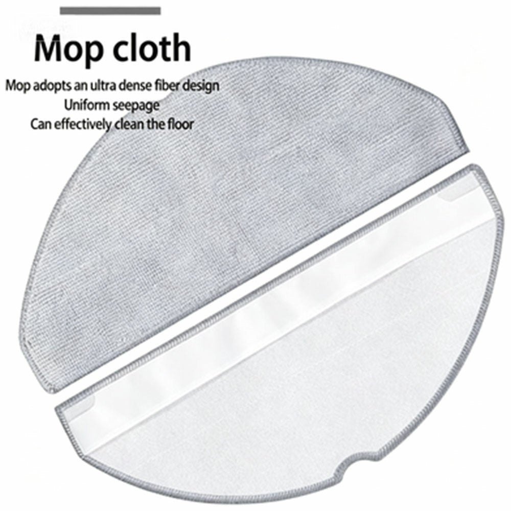 7Pcs / Set For Xiaomi Robot Vacuum S20 (D106) Main Brush Side Brush HEPA Filter Mop Cloth
