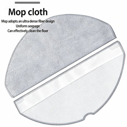 7Pcs / Set For Xiaomi Robot Vacuum S20 (D106) Main Brush Side Brush HEPA Filter Mop Cloth