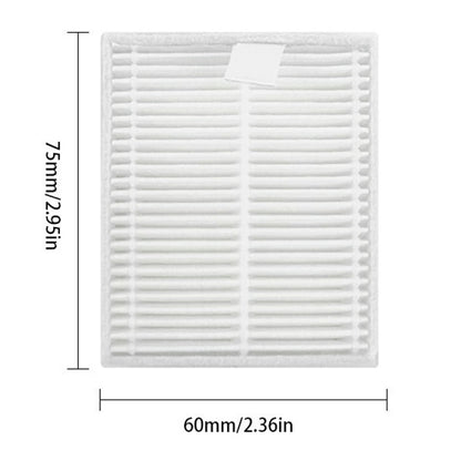 7Pcs / Set For Xiaomi Robot Vacuum S20 (D106) Main Brush Side Brush HEPA Filter Mop Cloth
