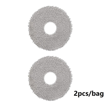 2Pcs Mop Cloth for Dreame S10 / S10 Pro / X10 / W10S / W10S Pro / Roborock P10 / P10 Pro / V20 Vacuum Cleaner Robot Replacement Parts