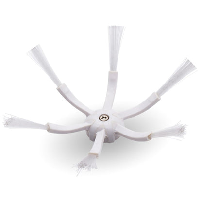 2Pcs 6-Armed Side Brush for Roborock S5 / S6 / S5 Max / S6 Max / S7 / S7 MaxV / S8 / S8+ / S8 Ultra Sweeper Cleaner Parts (White)