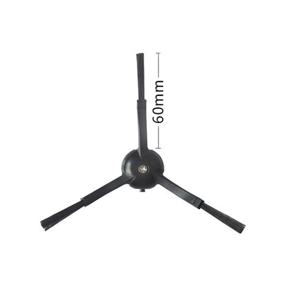 2Pcs 3 Arms Side Brush for Roborock S50 / S55 / S5 Max / S6 / S8 Robot Vacuum Cleaner Replacement Part