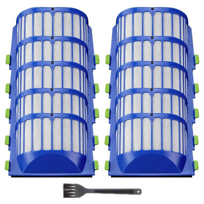 11Pcs Replacement Parts Accessories For iRobot Roomba 600 Series Filter Vacuum Cleaner Kit 10 Fliters+1 Brush