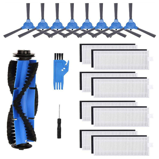 For Eufy Robovac 11S 15C 30C 35C 19Pcs / Set Sweeping Robot Filter Side Brushes Main Brush Accessories