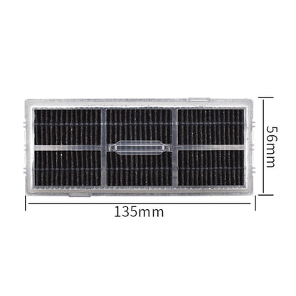 2Pcs For Roborock S8  /  S8+  /  S8 Pro  /  T8 Plus  /  G10S Pure  /  G10S Pro  /  G20  /  S7  /  S7 MaxV Ultra Activated Carbon Hepa Filter