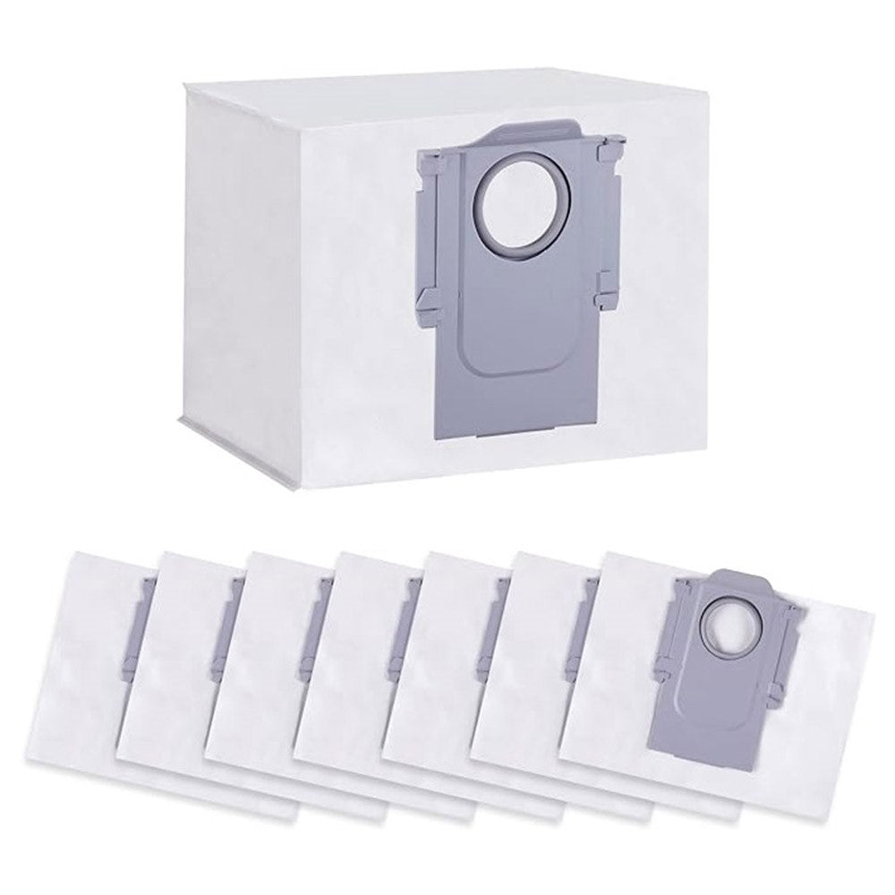 8Pcs for Roborock S8+ / S8 Pro Ultra / S7 Maxv Ultra / S7 Pro Ultra / Q7+ / Q7 Max+ / Q8 Max+ / Q5 Pro+ / Q5+ Sweeping Robot Replacement Dust Bags
