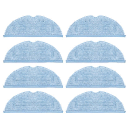 8Pcs Sweeping Robot Spare Part For Roborock S7 / S7 Maxv Plus / S8 Vacuum Cleaner Mop Cloth