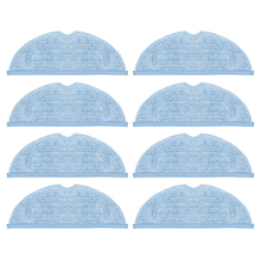 8Pcs Sweeping Robot Spare Part For Roborock S7 / S7 Maxv Plus / S8 Vacuum Cleaner Mop Cloth