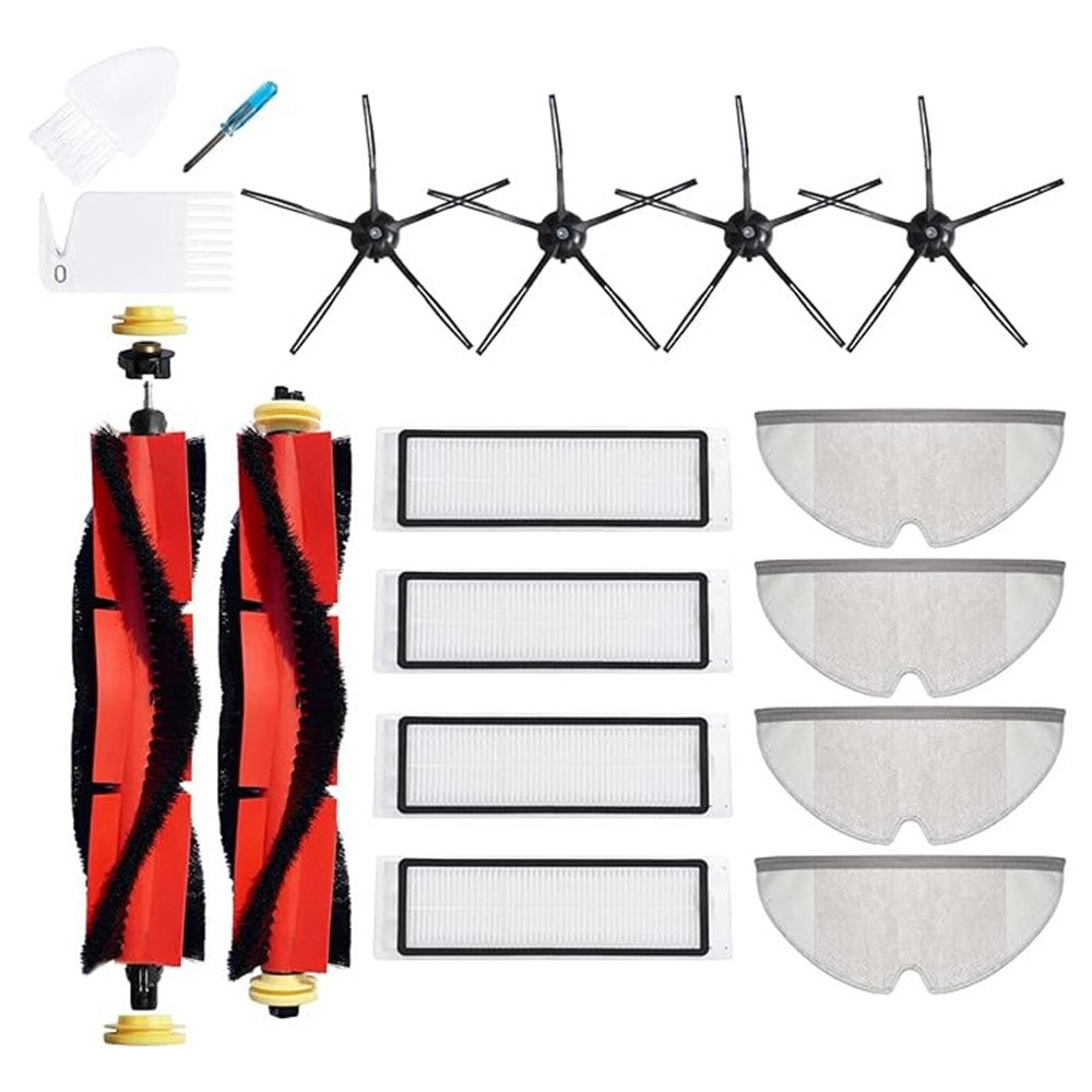 1 Set For Roborock S5 S6 S50 S51 Xiaowa E20 E25 E35 Cleaner Main Brush Cleaning Tool Filter Mop Kit