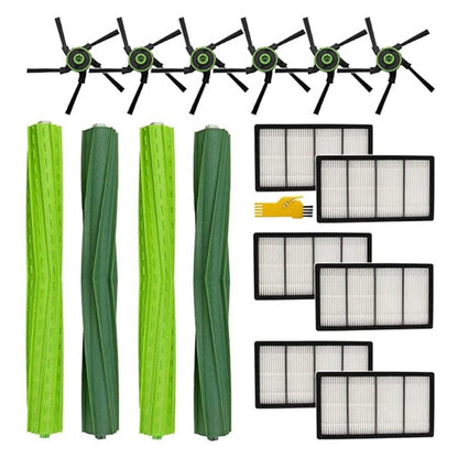 1 Set For iRobot Roomba S9 / S9+ Vacuum Cleaner Main Brush Cleaning Tool Filter Kit Side-Edge Brush
