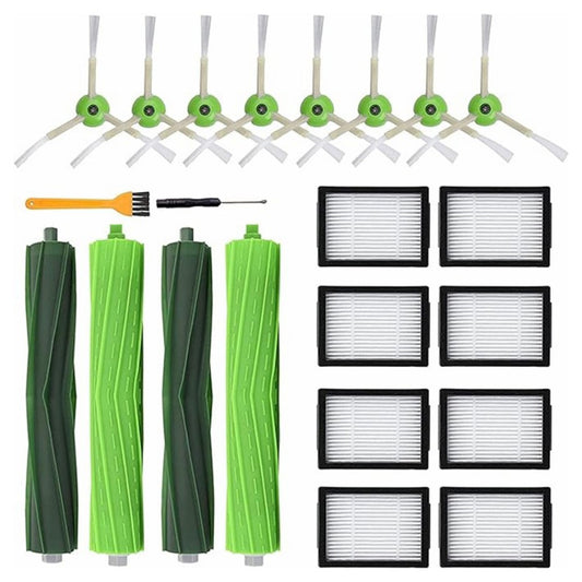 Replacement Parts for iRobot Roomba E5 / E6 / i7 / i7+ Series Main Brush, Filters Set Sweeping Robot Accessories