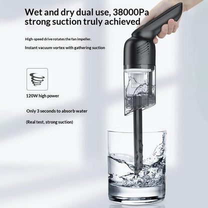 Portable UV Sterilizer Vacuum Cleaner Powerful Suction Wet / Dry for Car / Home Dust Mite Removal