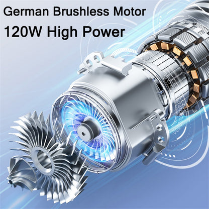 SUITU ST-6673 Wireless Vacuum Cleaner Rechargeable Car Home Cleaning ABS Handheld Vacuum Cleaner