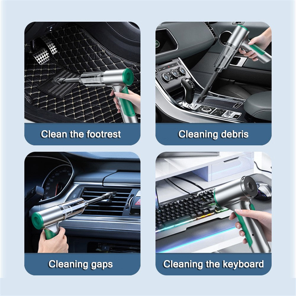 SUITU ST-6673 Wireless Vacuum Cleaner Rechargeable Car Home Cleaning ABS Handheld Vacuum Cleaner