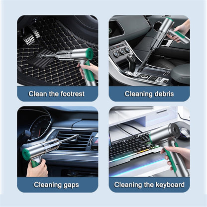 SUITU ST-6673 Wireless Vacuum Cleaner Rechargeable Car Home Cleaning ABS Handheld Vacuum Cleaner