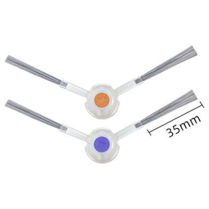 1Pair Side Brushes for NARWAL J3 / J4 / J4 Lite / Freo X / Freo X Plus / K1 Robot Vacuum Replacement Parts