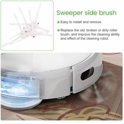 For 360 Robot Vacuum Cleaner T90 / S7 / S5 Side Brush Efficient Edge Cleaning Replacement Part