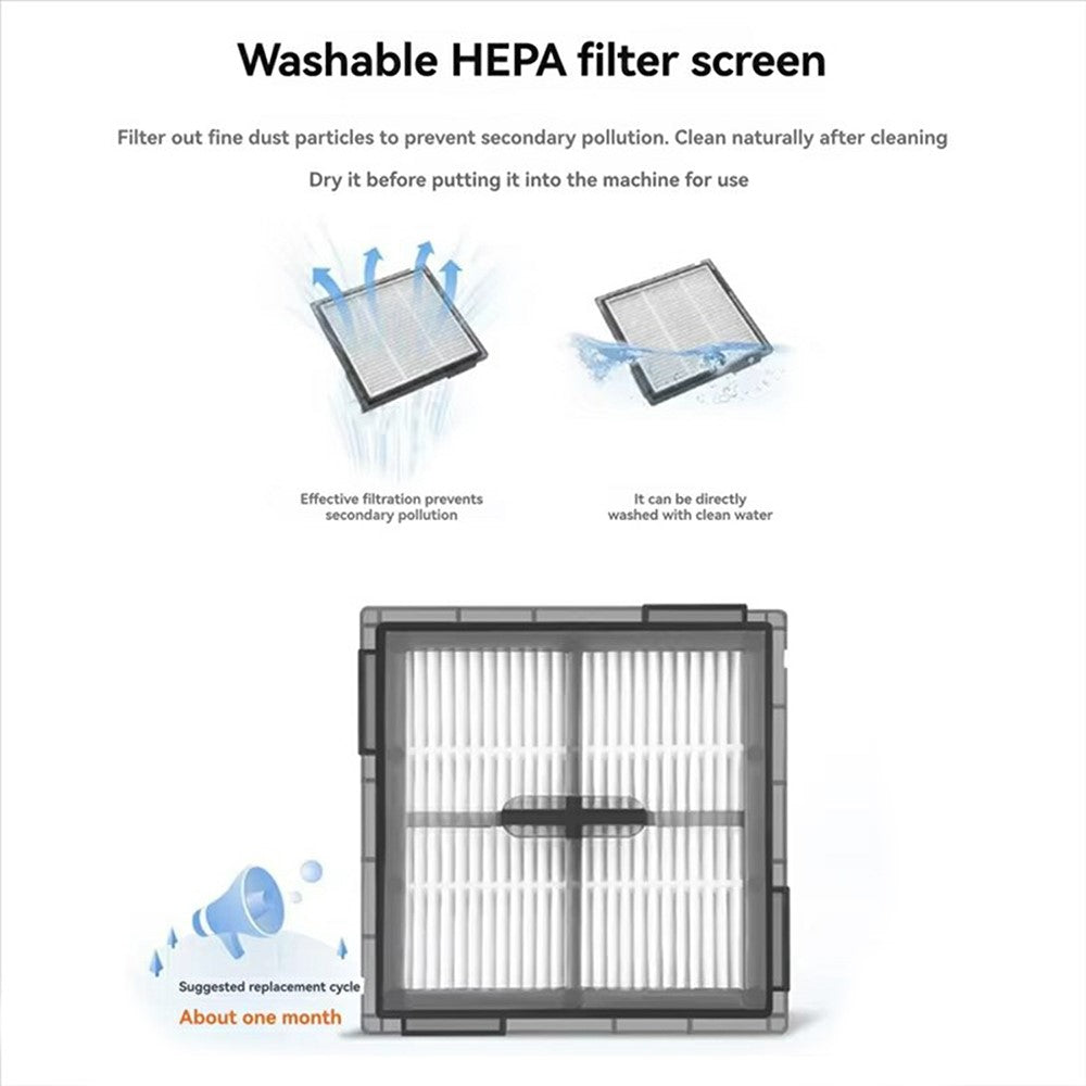 Filter for Roborock Q10 VF / Q10 VF+ / Q10 PF Vacuum Cleaner Air Purification Replacement Part
